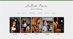 Desktop Screenshot of labellephotos.com